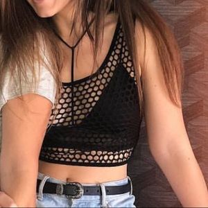 Black bralette